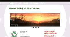 Desktop Screenshot of anholtcamping.dk